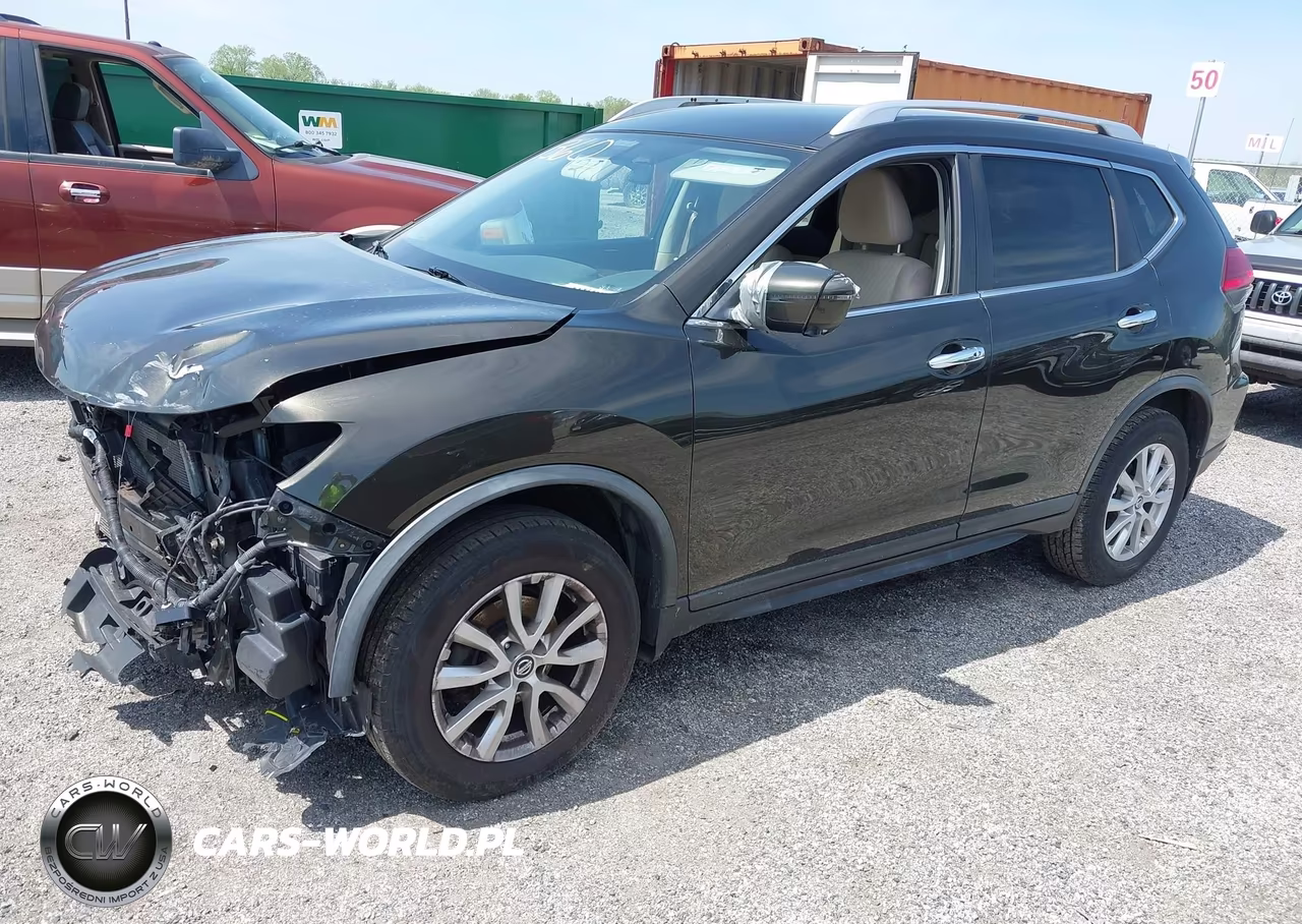 2017 Nissan Rogue Sv VIN:KNMAT2MV9HP601360 - 2