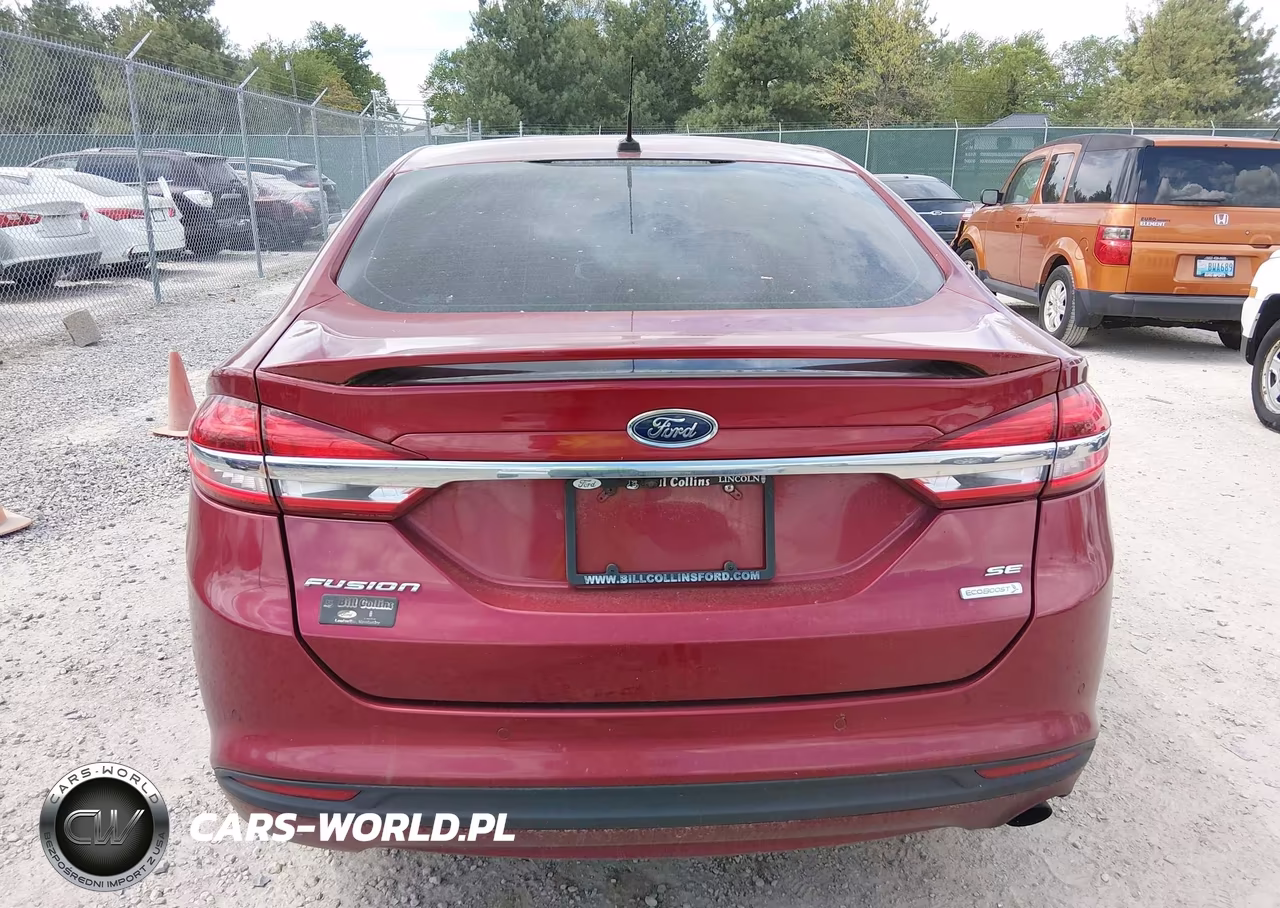 2017 Ford Fusion Se VIN:3FA6P0HD9HR378252 - 17