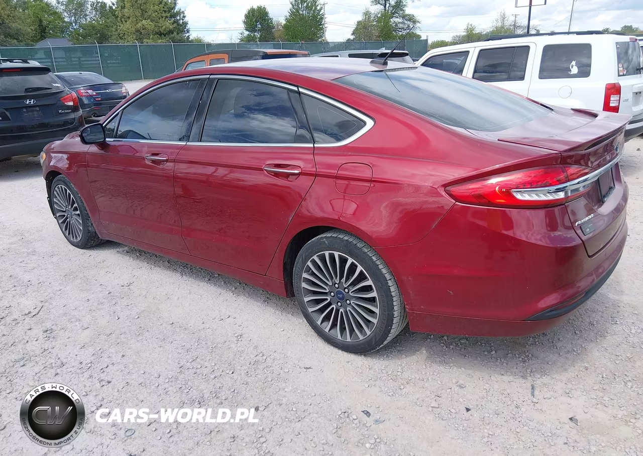 2017 Ford Fusion Se VIN:3FA6P0HD9HR378252 - 3