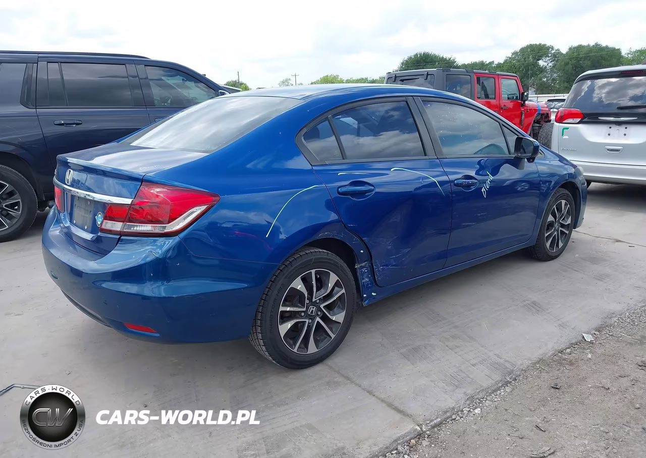 2014 Honda Civic Ex VIN:19XFB2F89EE066994 - 4