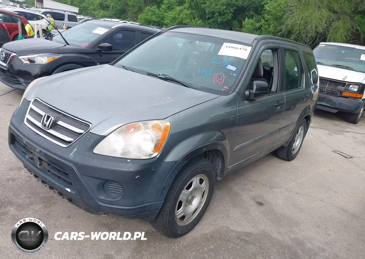 2006 Honda Cr-V Lx VIN:SHSRD68526U403253 - 2
