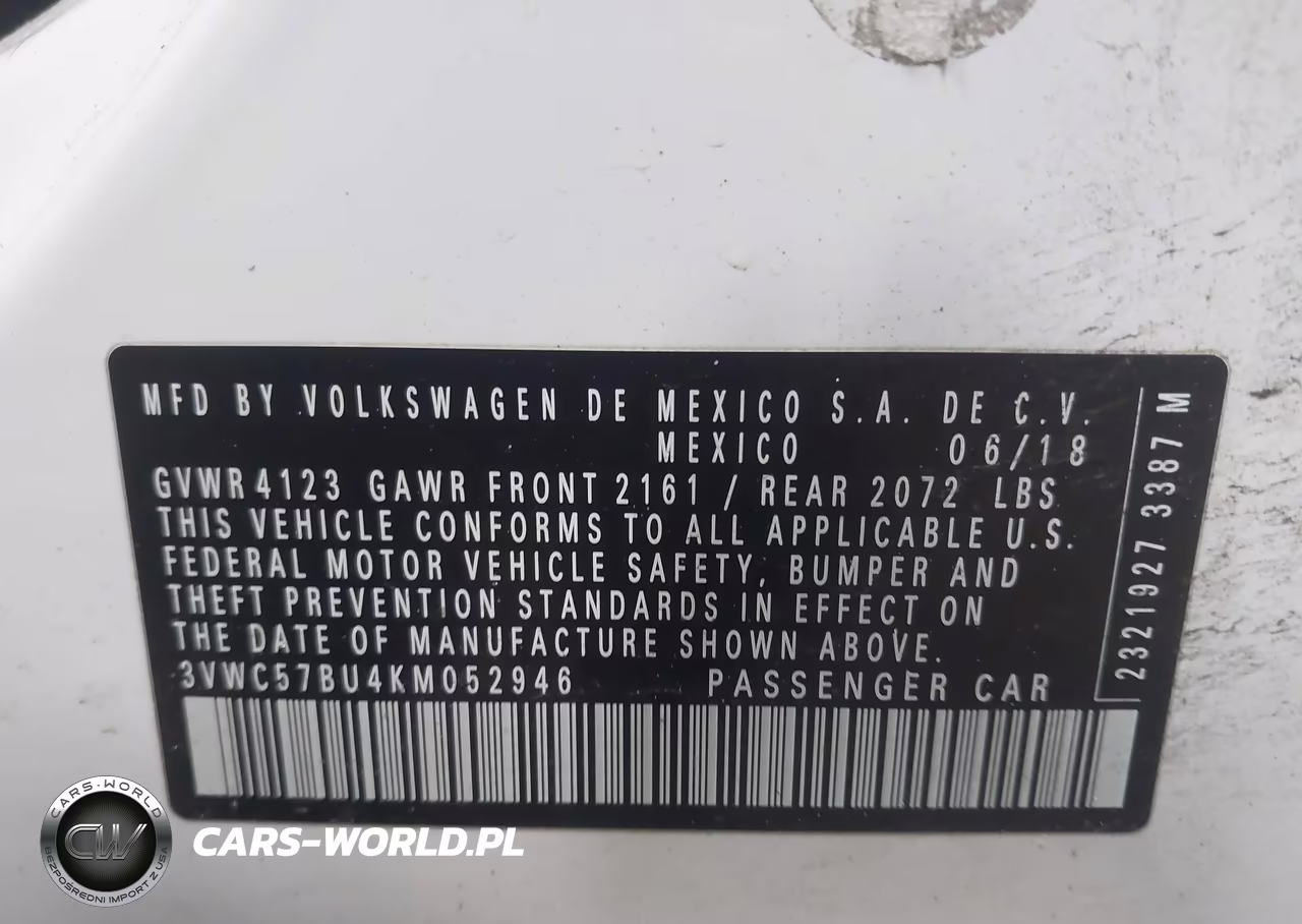 2019 Volkswagen Jetta 1.4T R-Line-1.4T S-1.4T Se VIN:3VWC57BU4KM052946 - 9