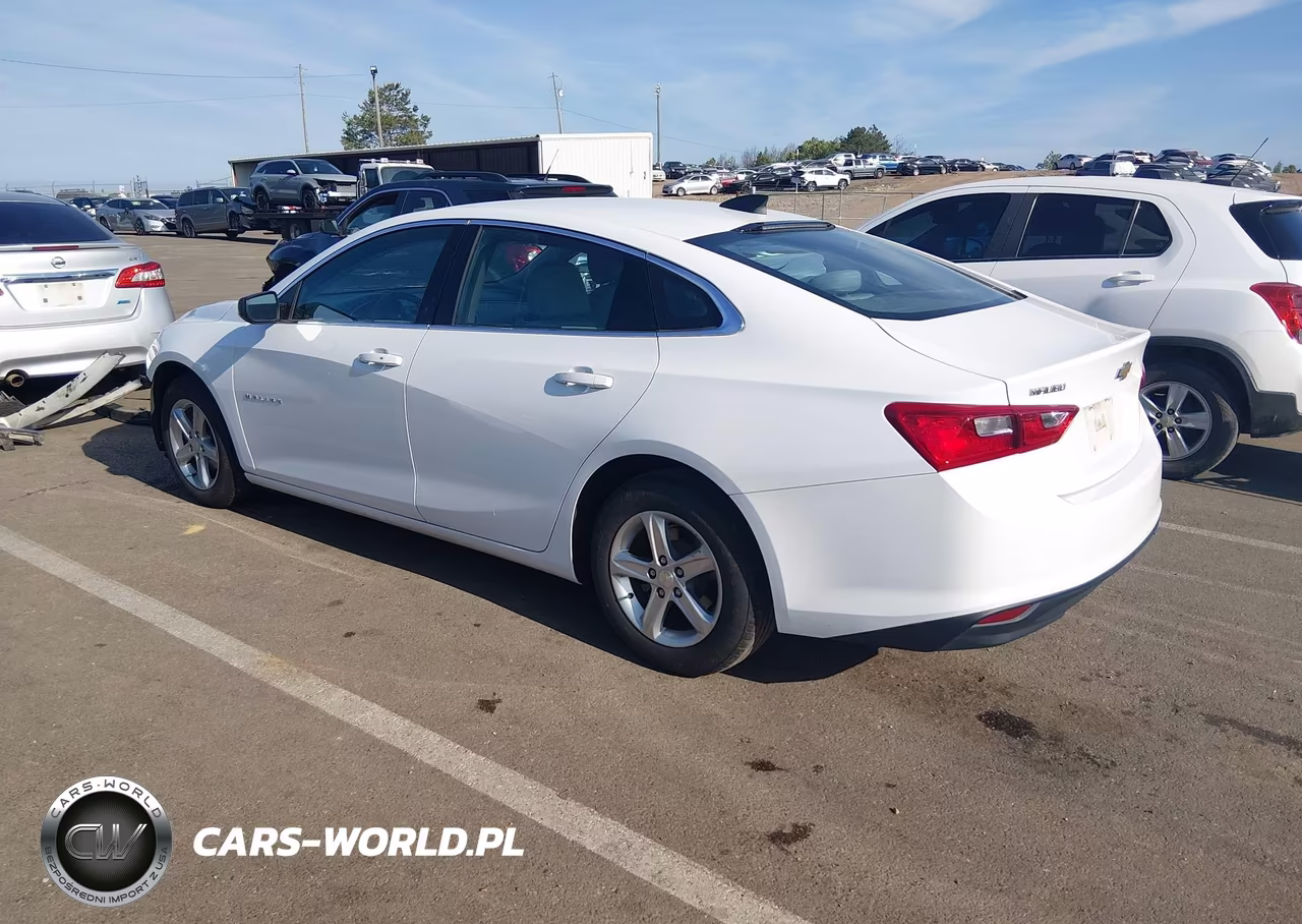 2022 Chevrolet Malibu Fwd Ls VIN:1G1ZB5ST9NF190027 - 3