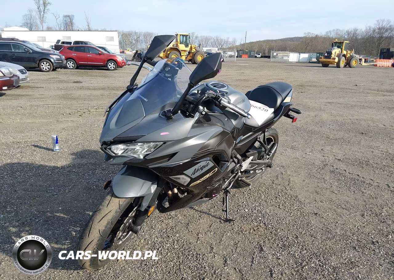 2024 Kawasaki Ex650 P VIN:ML5EXEP14RDAD5586 - 2