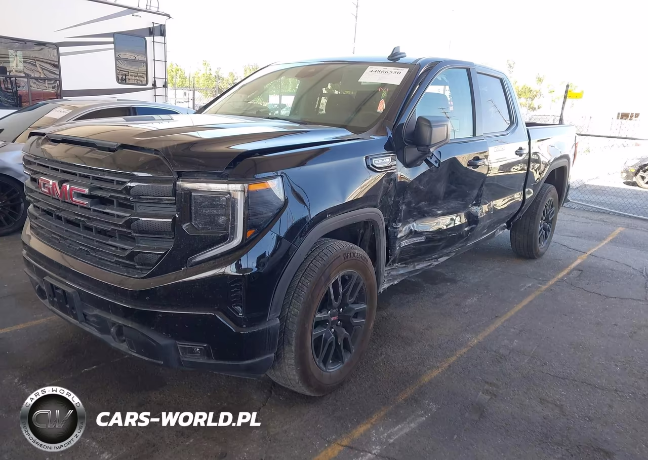 2025 GMC Sierra 1500 2Wd Short Box Elevation VIN:3GTPHCED0SG351431 - 2