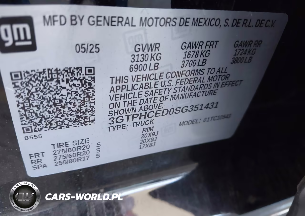 2025 GMC Sierra 1500 2Wd Short Box Elevation VIN:3GTPHCED0SG351431 - 9