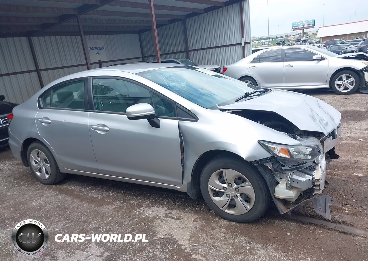 2014 Honda Civic Lx VIN:19XFB2F53EE016548 - 14