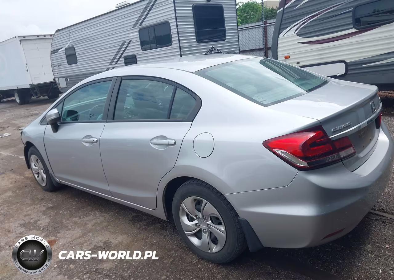 2014 Honda Civic Lx VIN:19XFB2F53EE016548 - 15