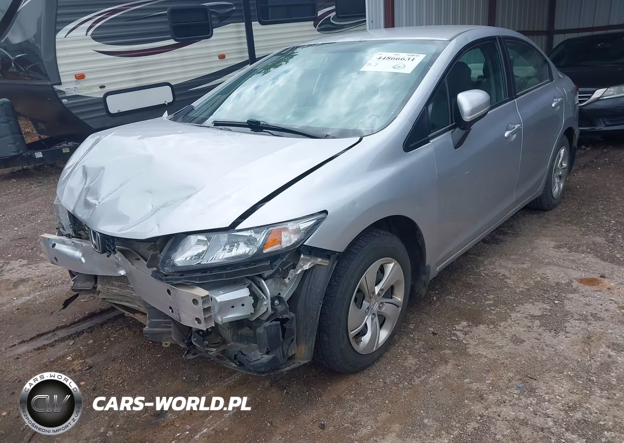 2014 Honda Civic Lx VIN:19XFB2F53EE016548 - 2