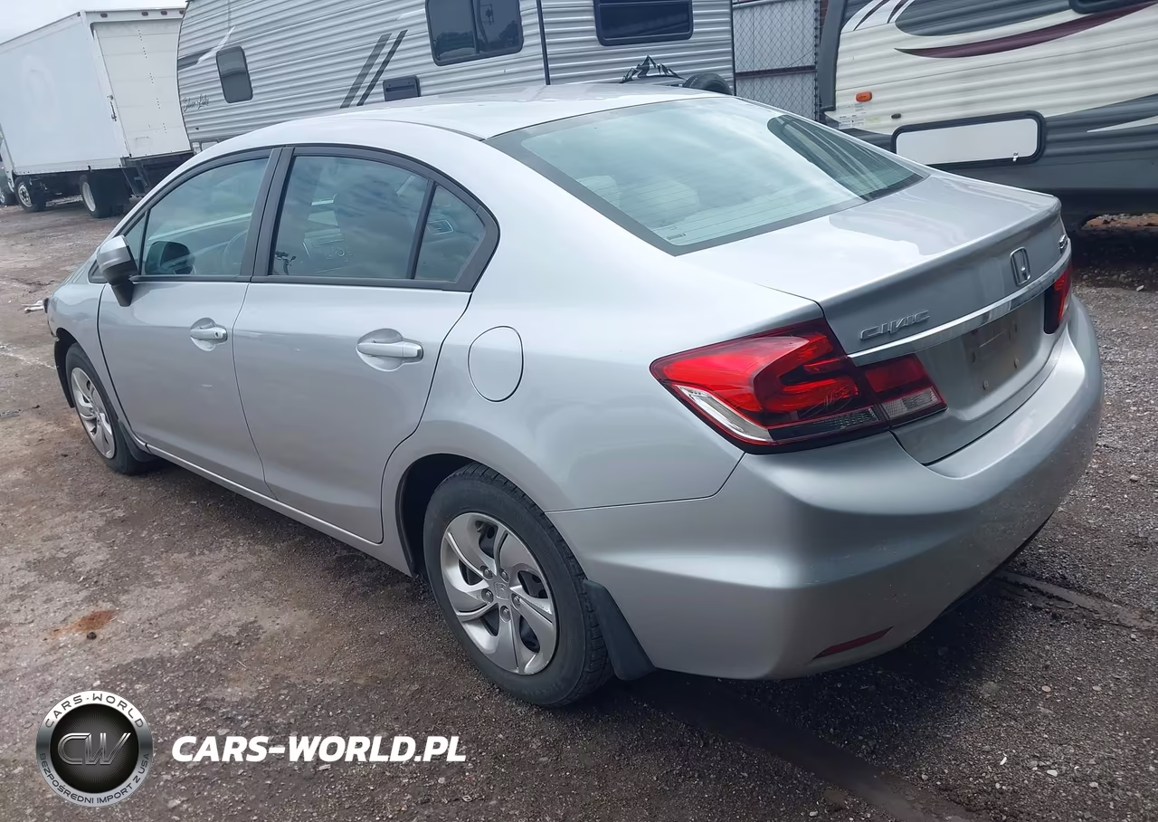 2014 Honda Civic Lx VIN:19XFB2F53EE016548 - 3