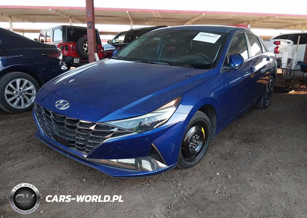 2021 Hyundai Elantra Sel VIN:5NPLN4AGXMH026423 - 2