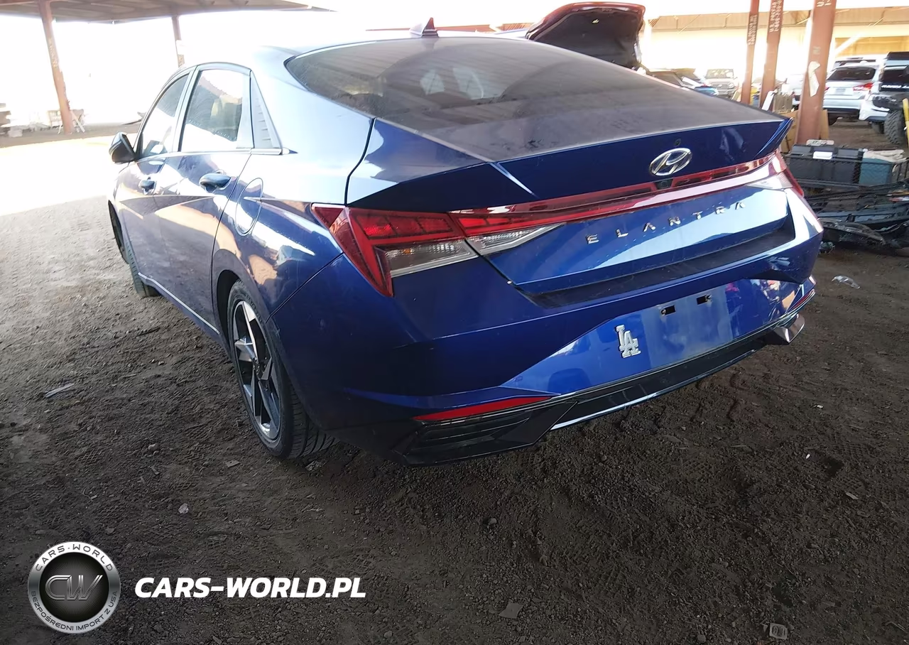 2021 Hyundai Elantra Sel VIN:5NPLN4AGXMH026423 - 3