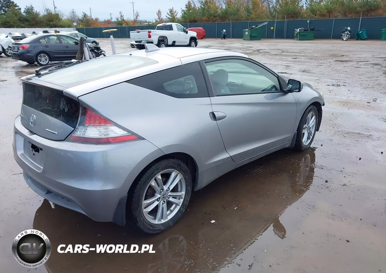 2011 Honda Cr-Z Ex VIN:JHMZF1D68BS003387 - 4