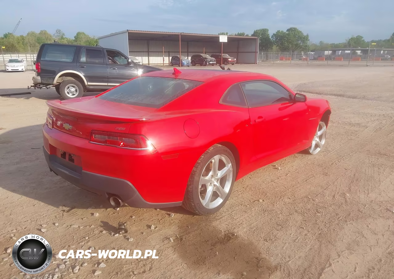 2014 Chevrolet Camaro 2Lt VIN:2G1FC1E39E9239370 - 4