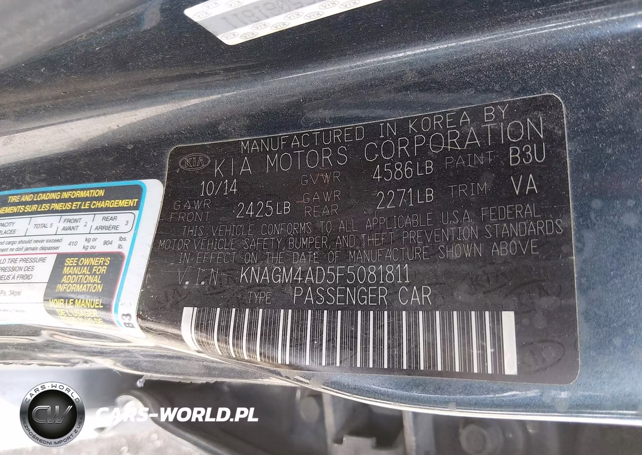 2015 Kia Optima Hybrid VIN:KNAGM4AD5F5081811 - 9