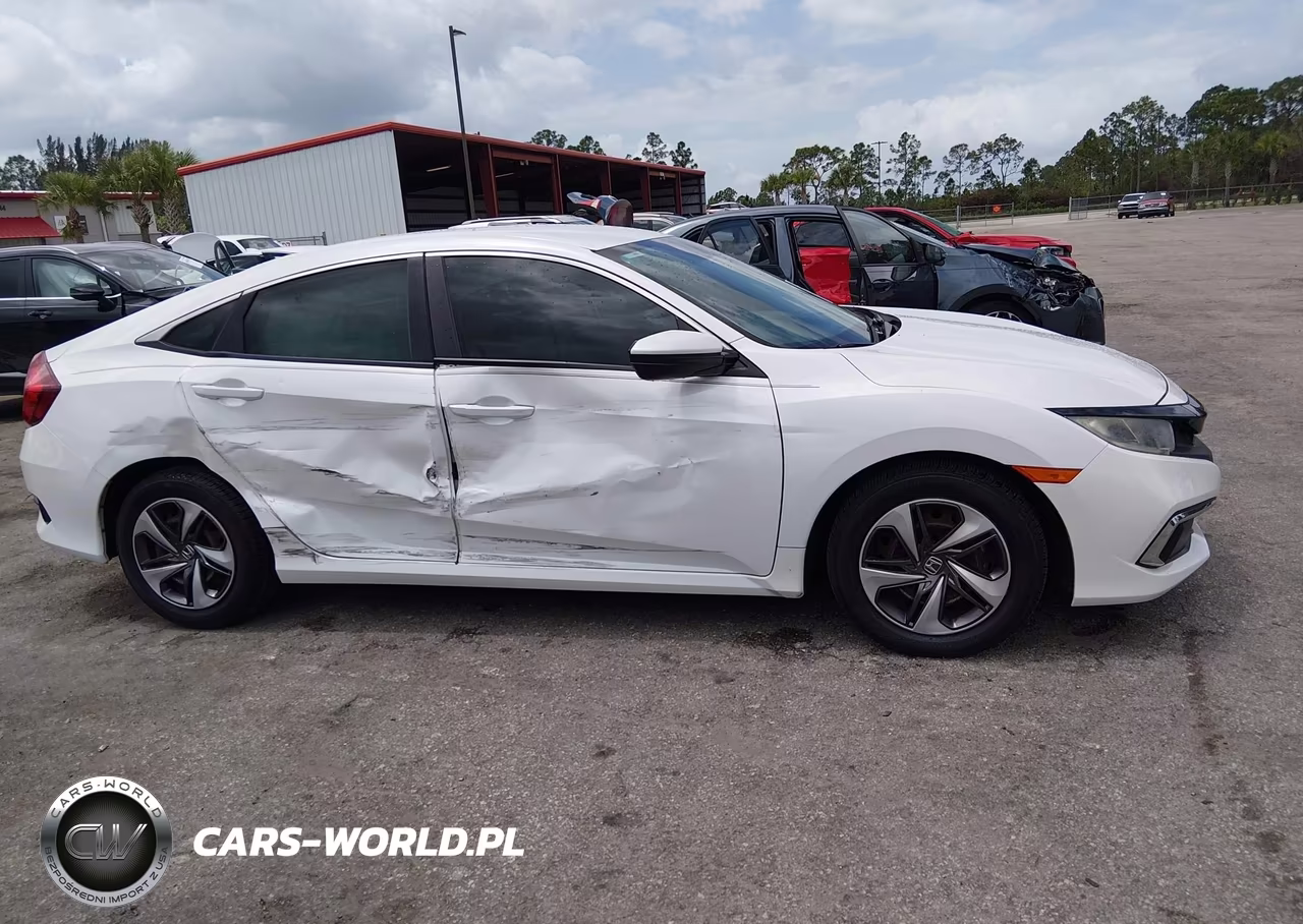 2019 Honda Civic Lx VIN:19XFC2F69KE028673 - 13