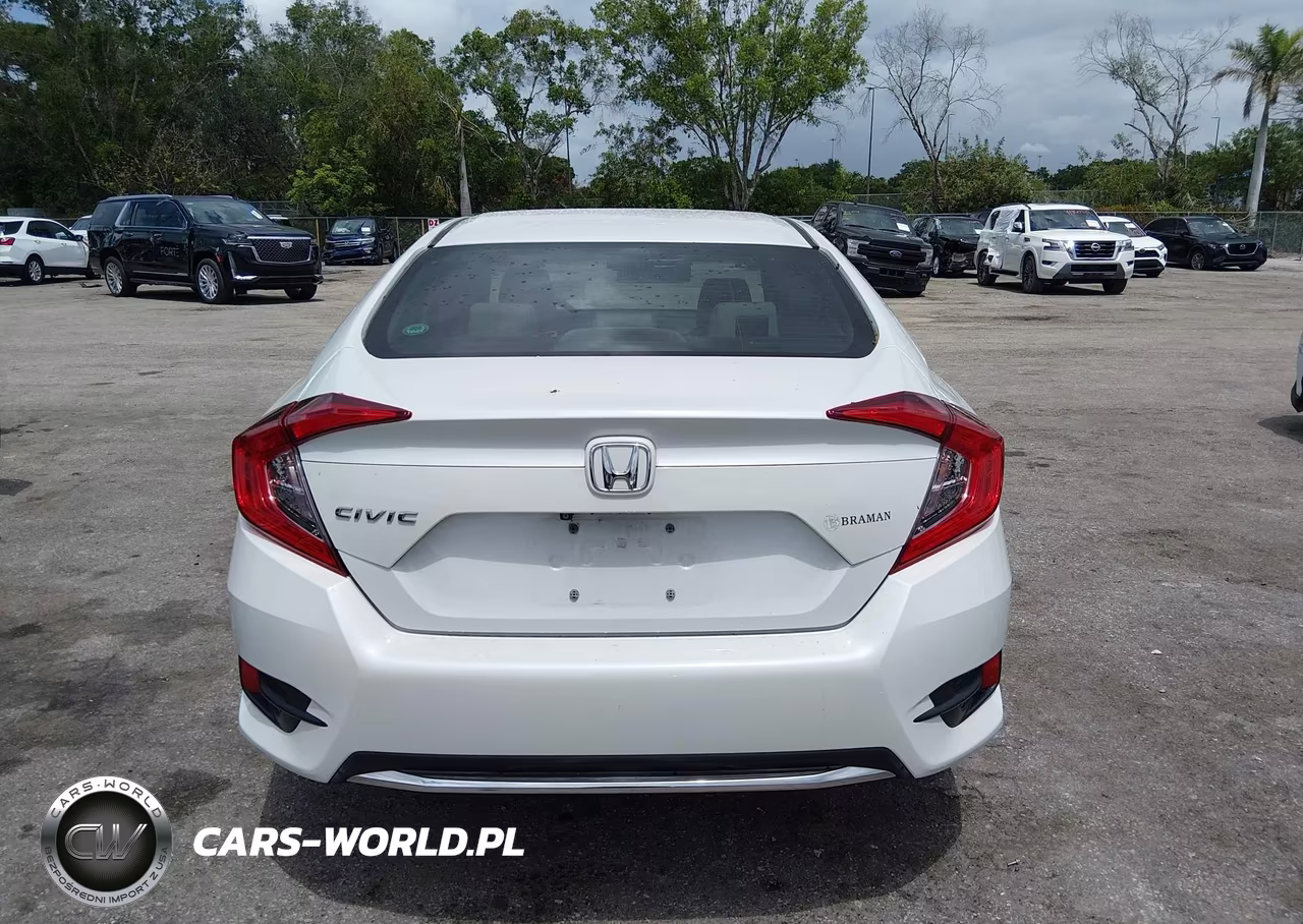 2019 Honda Civic Lx VIN:19XFC2F69KE028673 - 16