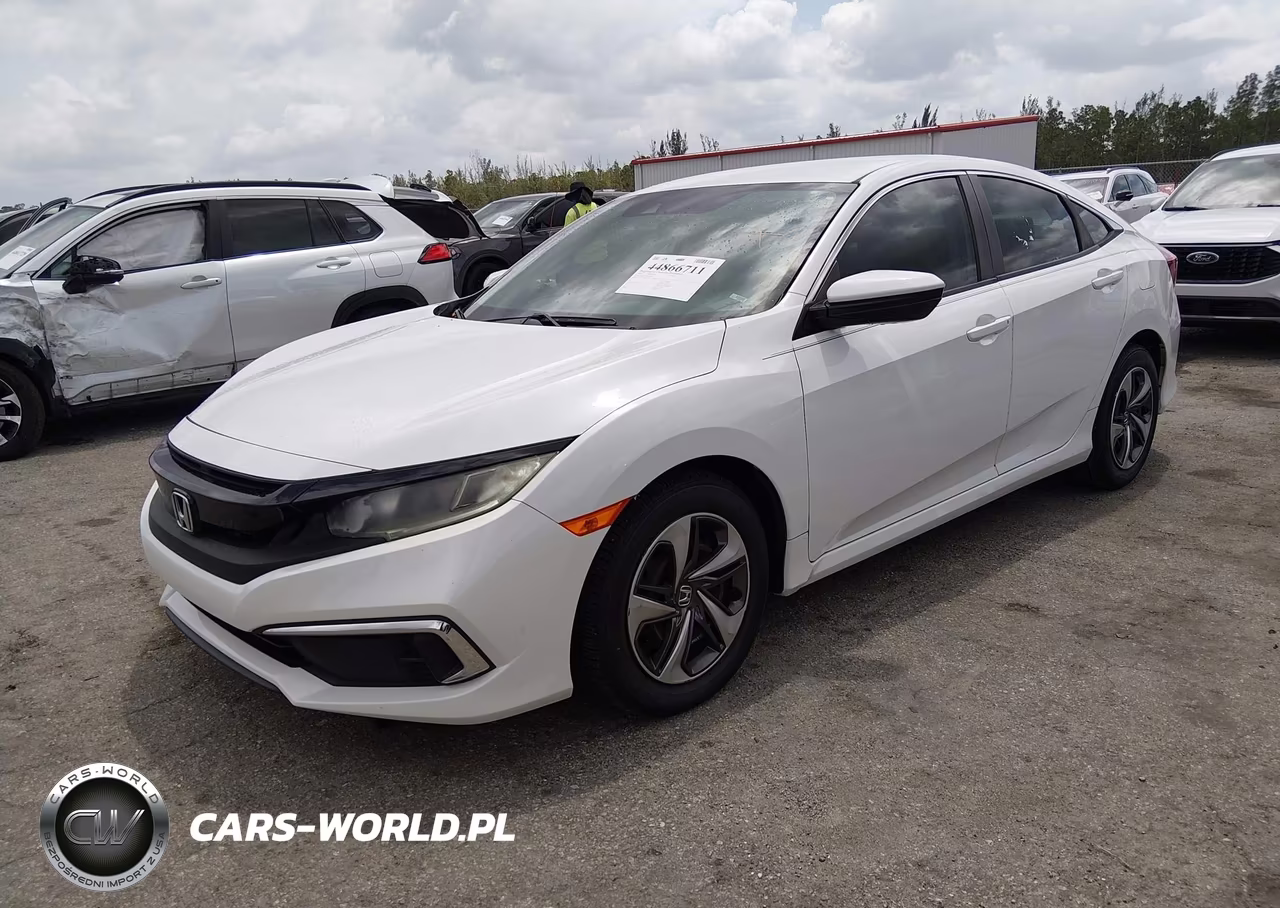 2019 Honda Civic Lx VIN:19XFC2F69KE028673 - 2