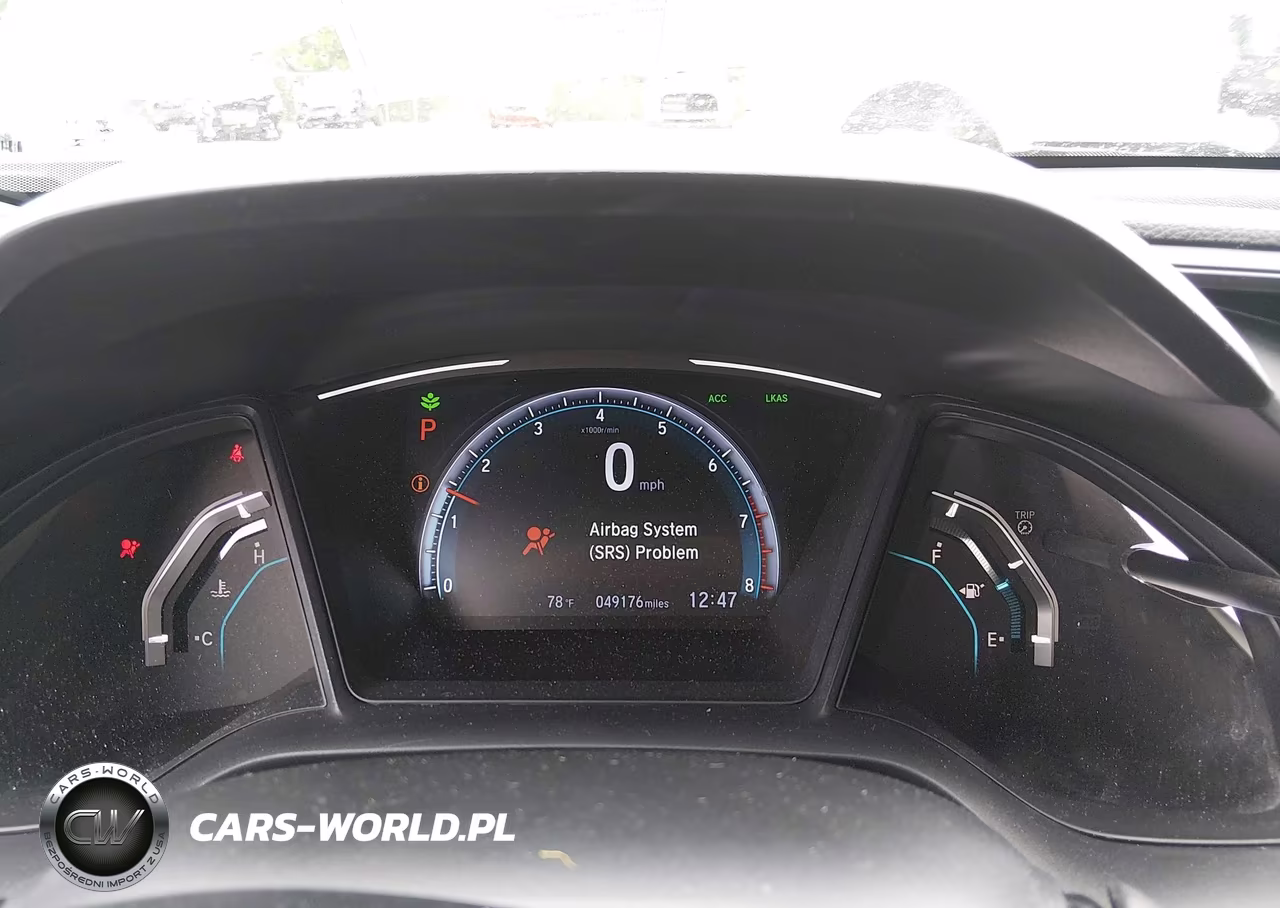 2019 Honda Civic Lx VIN:19XFC2F69KE028673 - 7