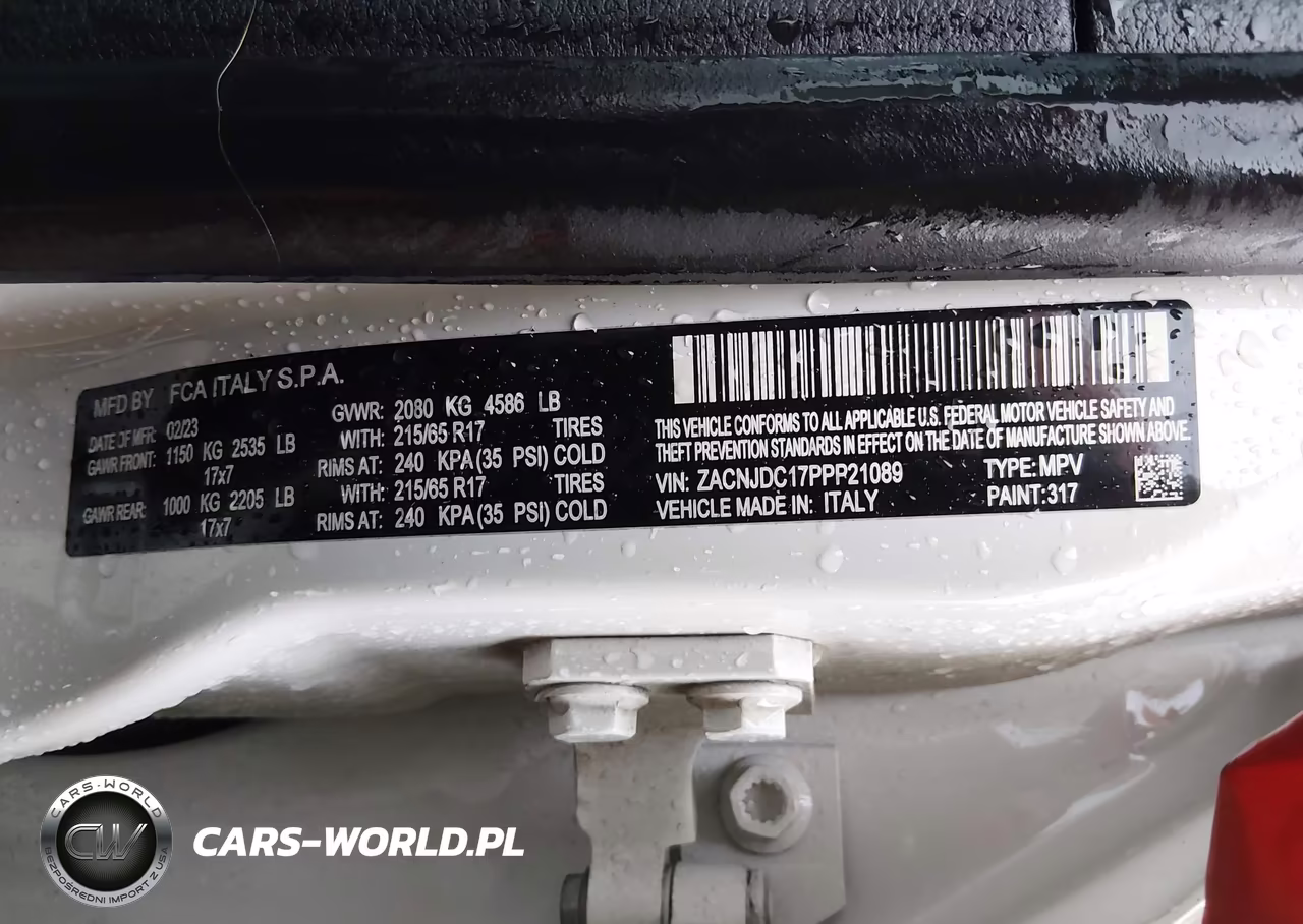 2023 Jeep Renegade Trailhawk 4X4 VIN:ZACNJDC17PPP21089 - 9