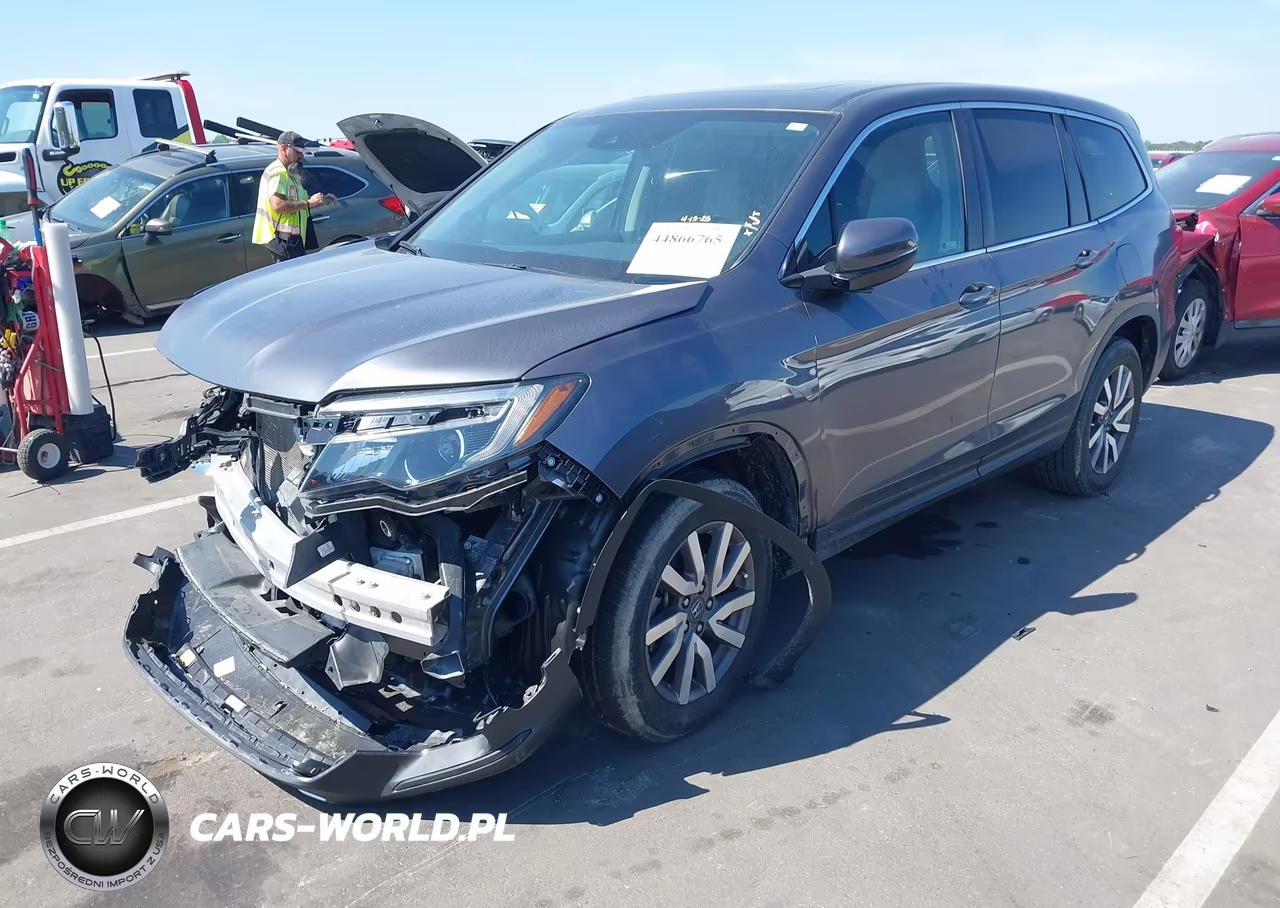 2021 Honda Pilot 2Wd Ex-L VIN:5FNYF5H59MB011603 - 2