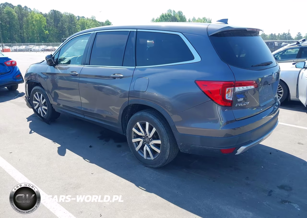 2021 Honda Pilot 2Wd Ex-L VIN:5FNYF5H59MB011603 - 3