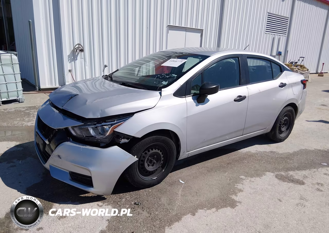 2022 Nissan Versa 1.6 S Xtronic Cvt VIN:3N1CN8DV7NL842429 - 2