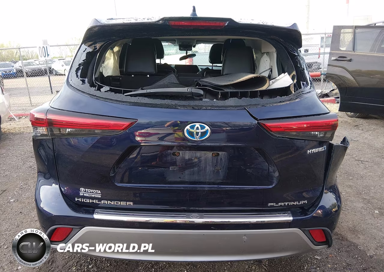 2021 Toyota Highlander Hybrid Platinum VIN:5TDEBRCH9MS015430 - 17