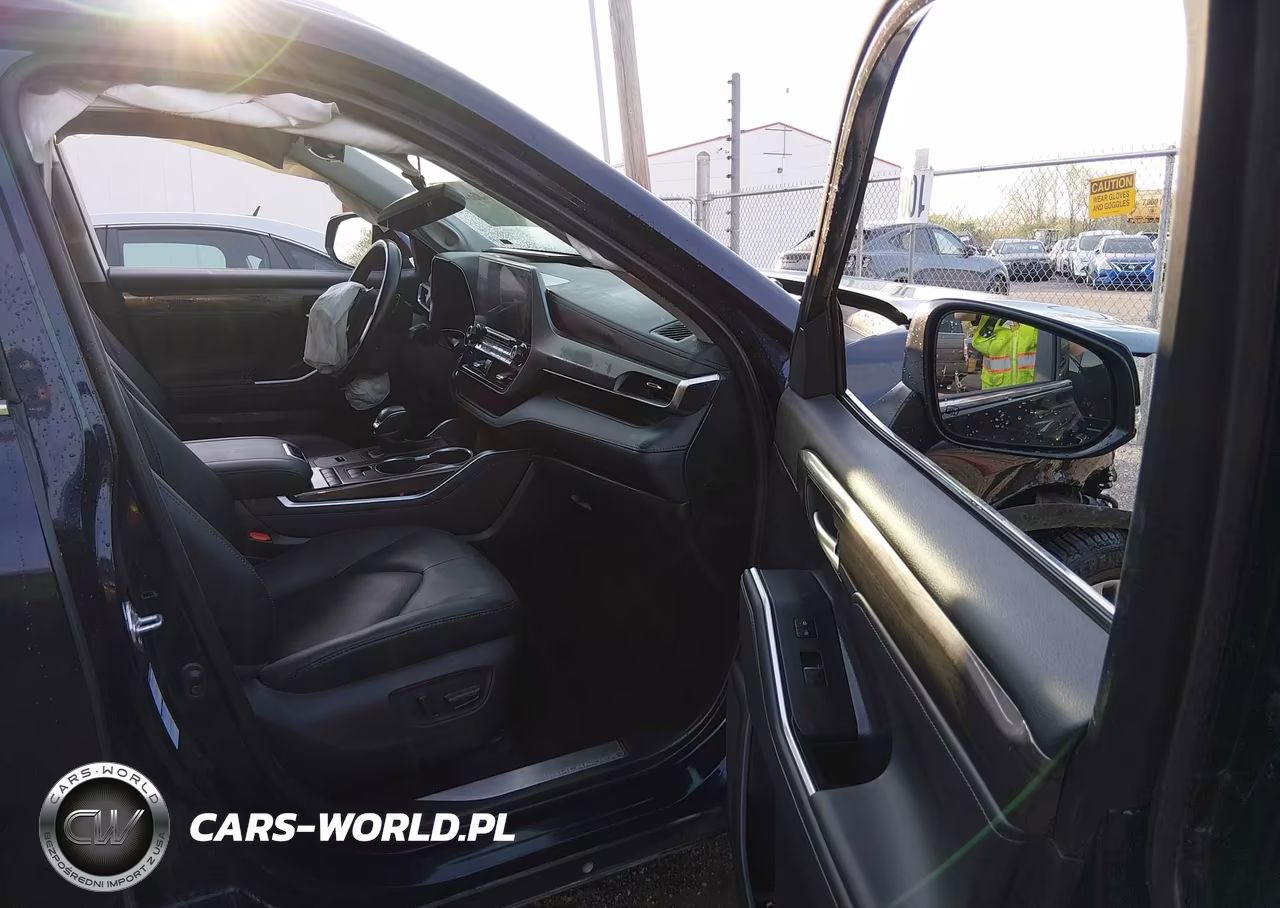 2021 Toyota Highlander Hybrid Platinum VIN:5TDEBRCH9MS015430 - 5