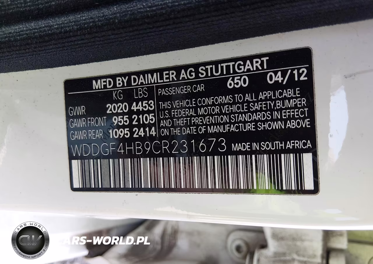 2012 Mercedes-Benz C 250 Sport VIN:WDDGF4HB9CR231673 - 9