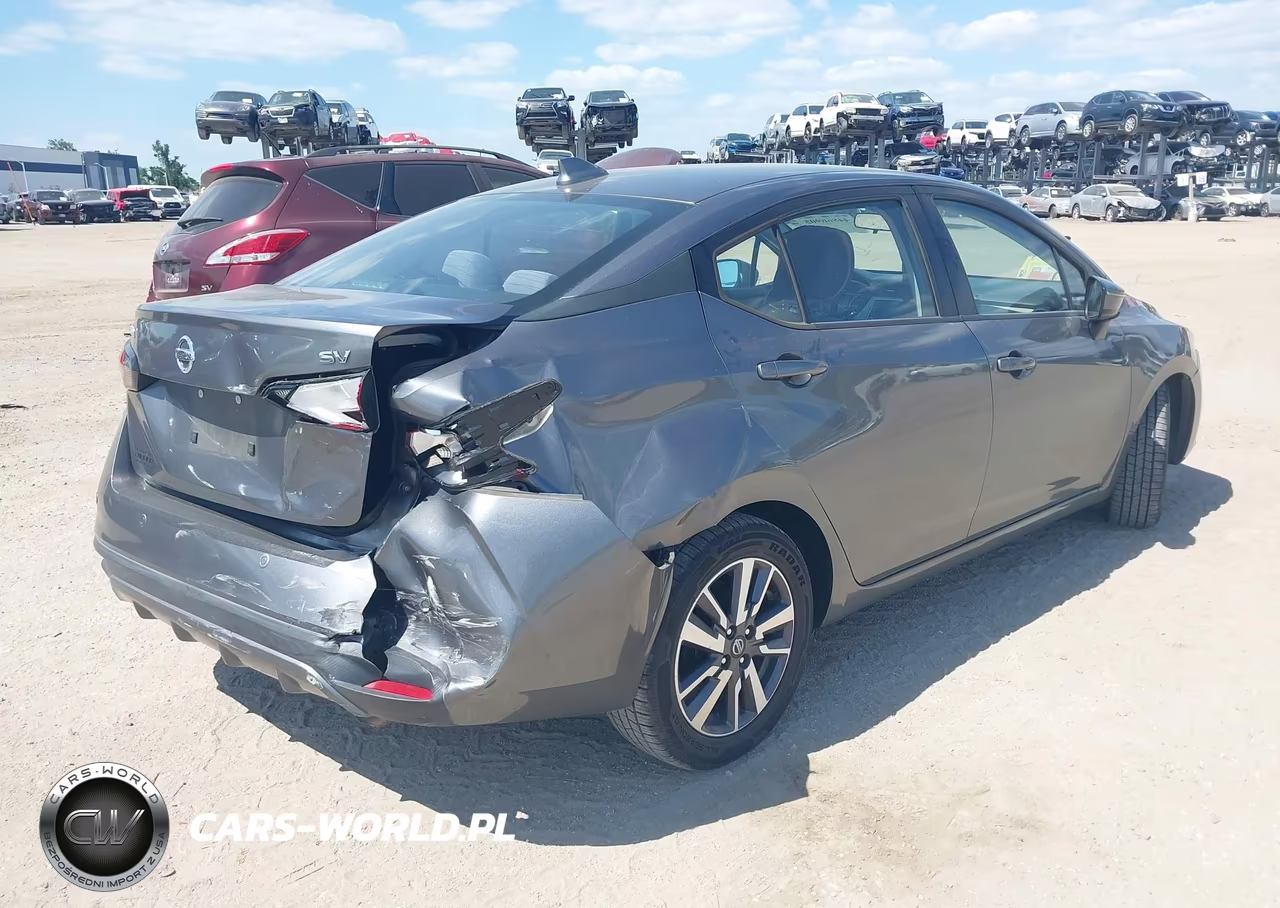 2020 Nissan Versa Sv Xtronic Cvt VIN:3N1CN8EVXLL827077 - 4