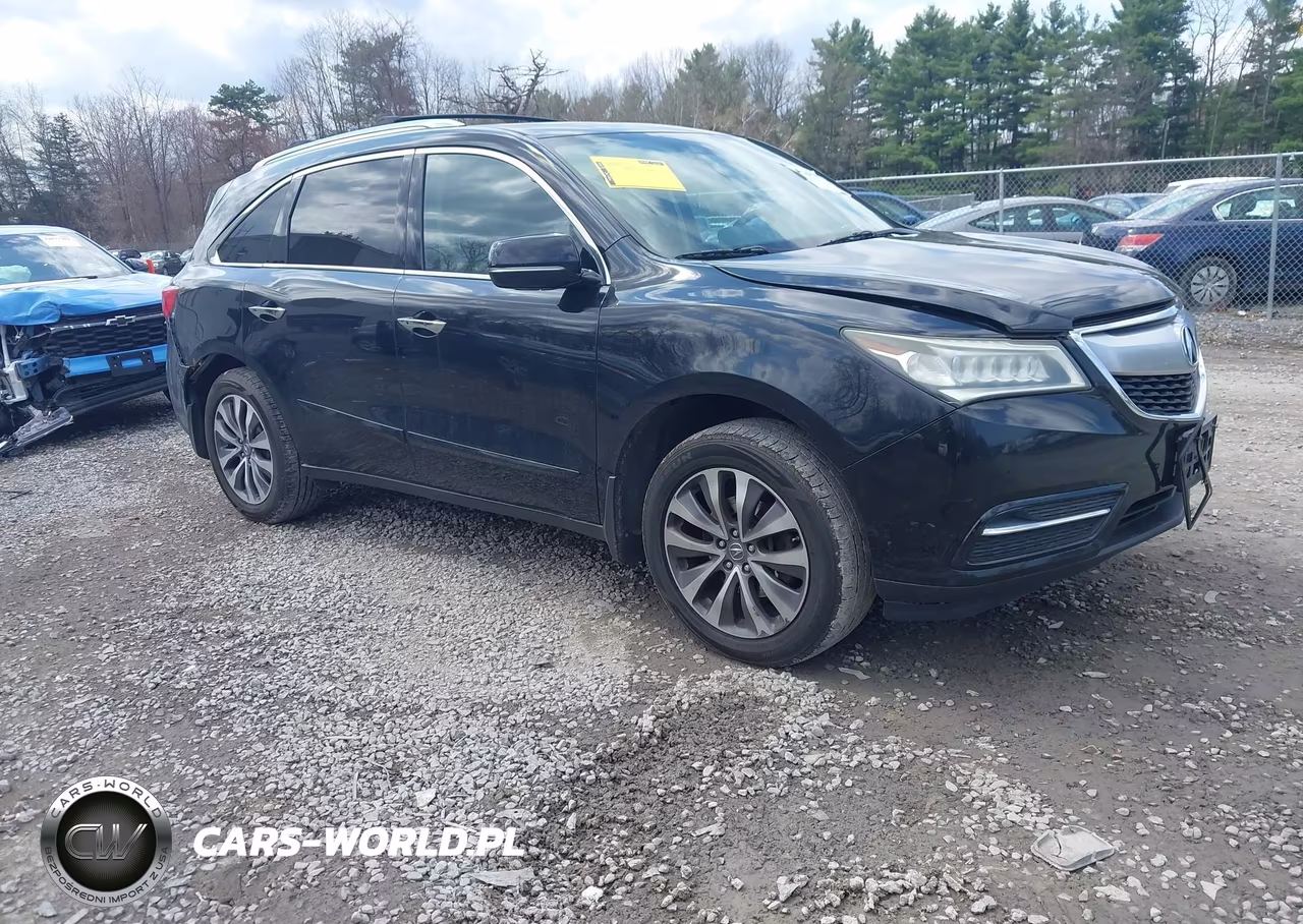 2016 Acura Mdx Technology Acurawatch Plus Packages-Technology Package