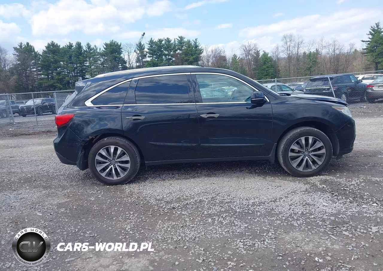 2016 Acura Mdx Technology Acurawatch Plus Packages-Technology Package VIN:5FRYD4H4XGB009188 - 13