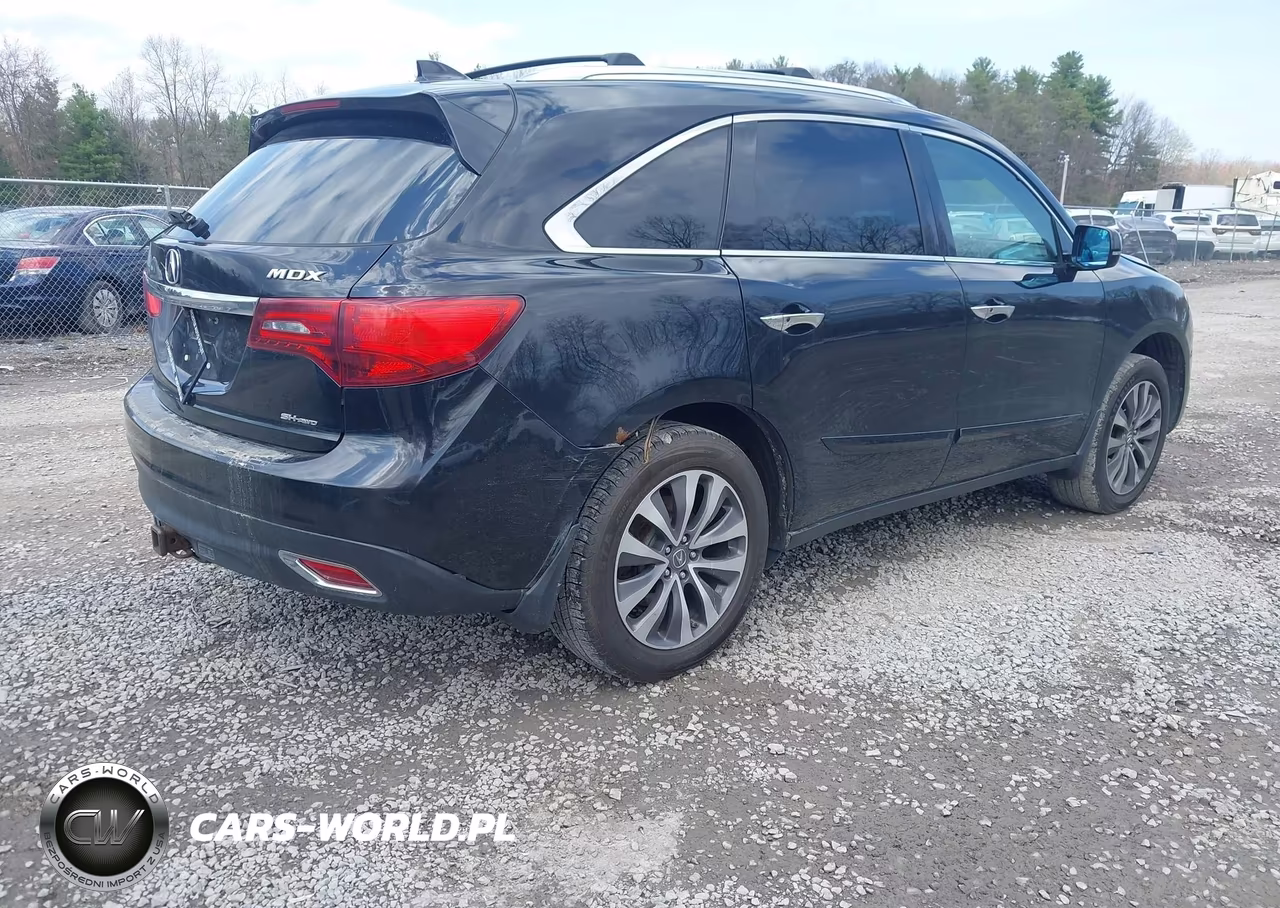 2016 Acura Mdx Technology Acurawatch Plus Packages-Technology Package VIN:5FRYD4H4XGB009188 - 4