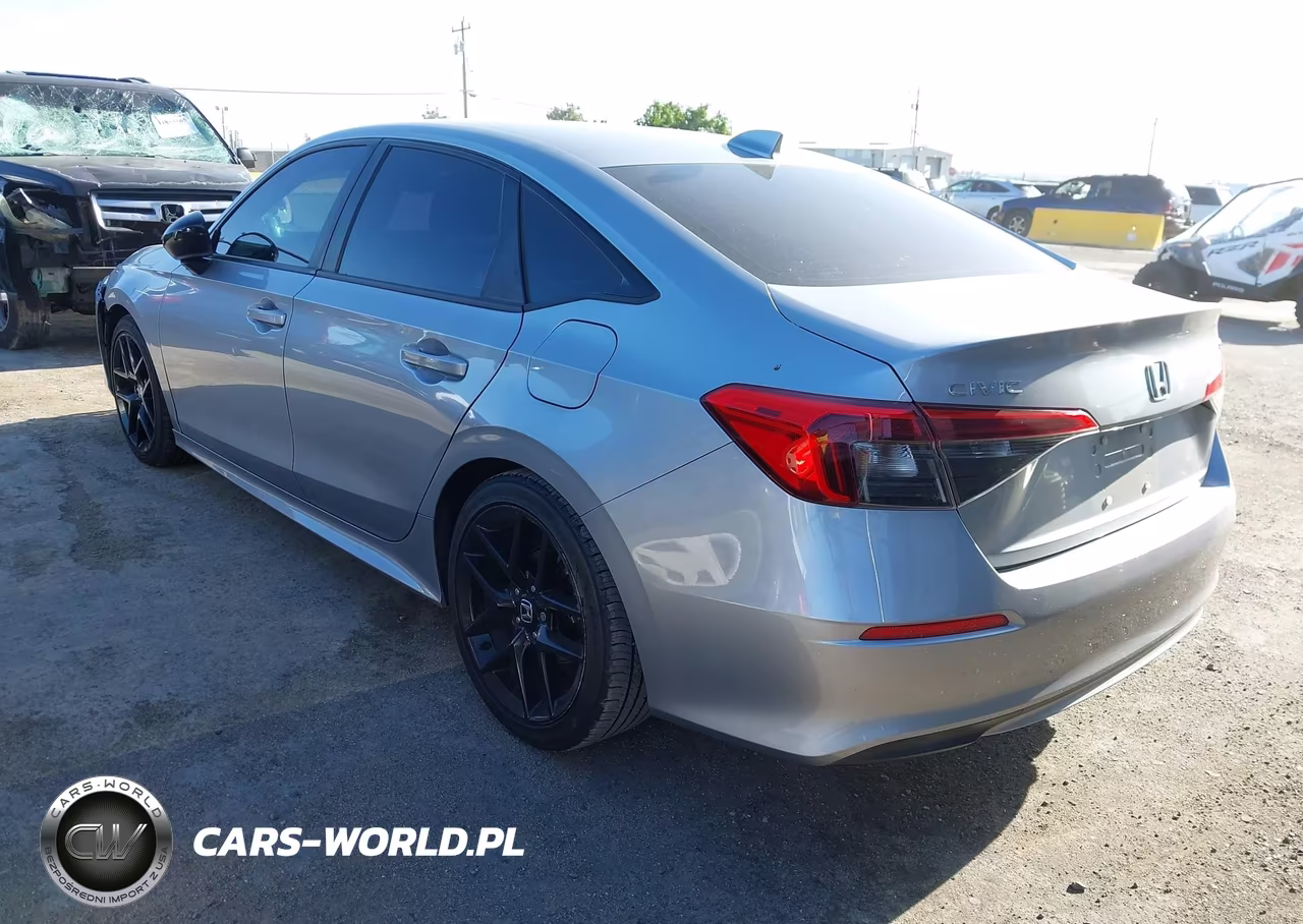 2022 Honda Civic Sport VIN:2HGFE2F50NH541130 - 3