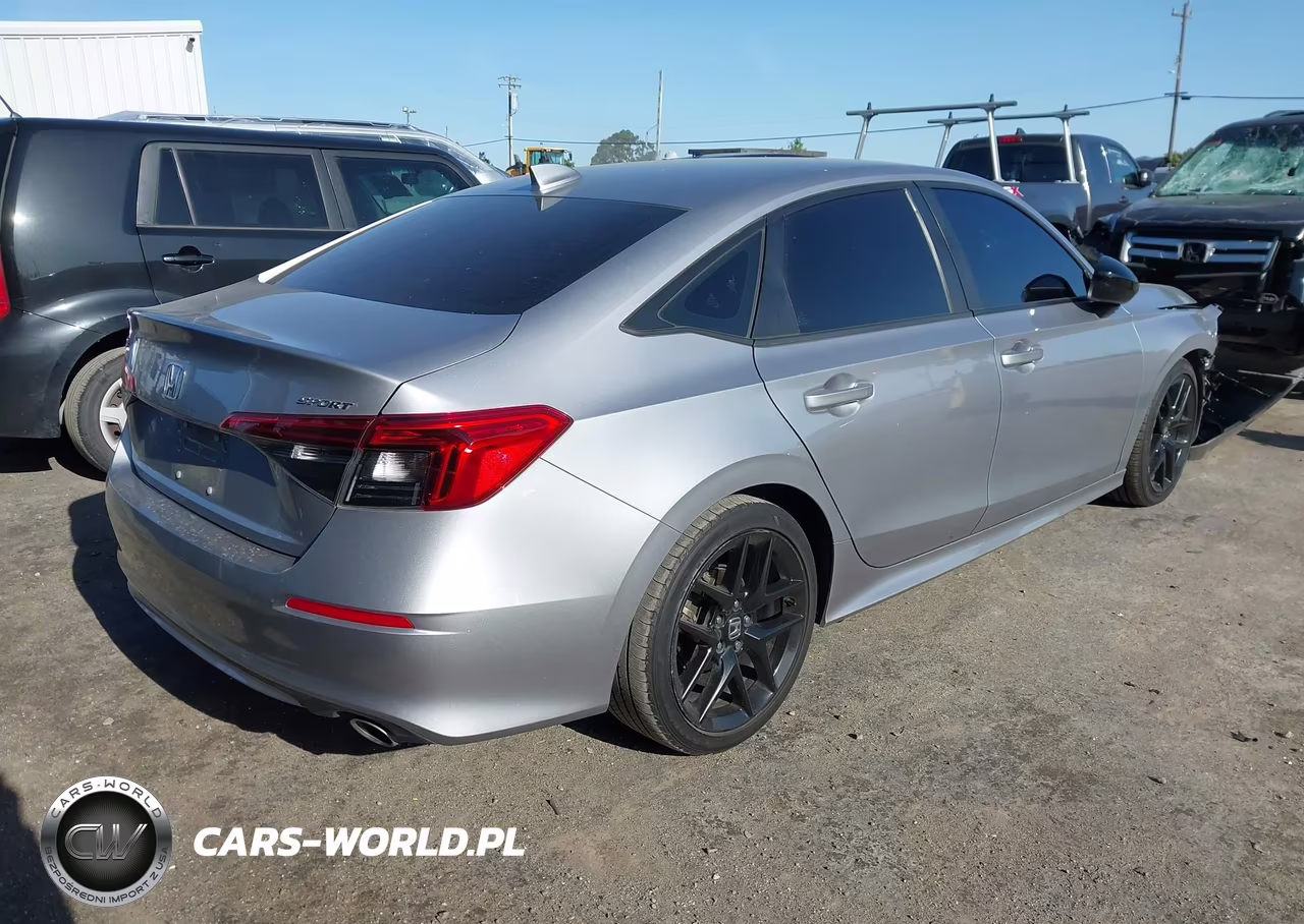 2022 Honda Civic Sport VIN:2HGFE2F50NH541130 - 4