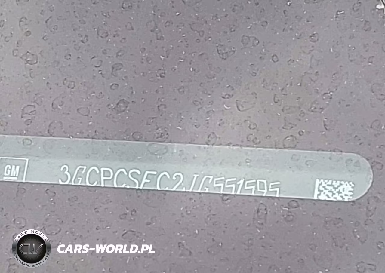 2018 Chevrolet Silverado 1500 1Lz VIN:3GCPCSEC2JG551595 - 18