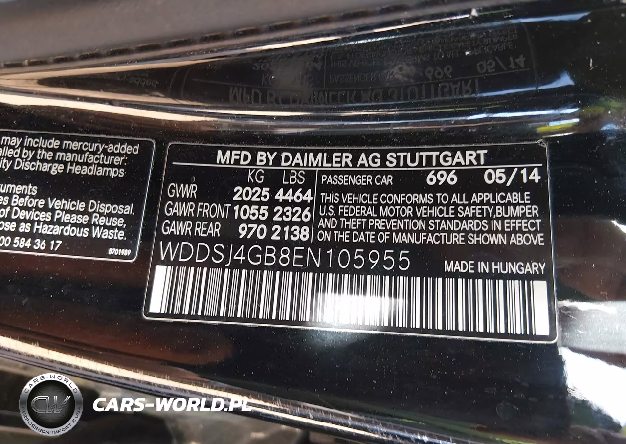 2014 Mercedes-Benz Cla 250 4Matic VIN:WDDSJ4GB8EN105955 - 9