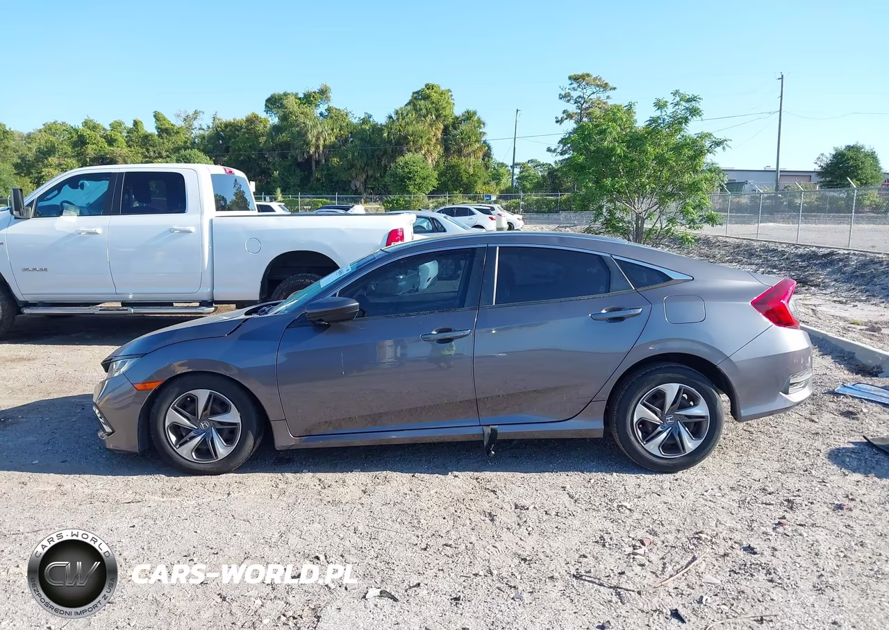 2020 Honda Civic Lx VIN:19XFC2F65LE213868 - 14