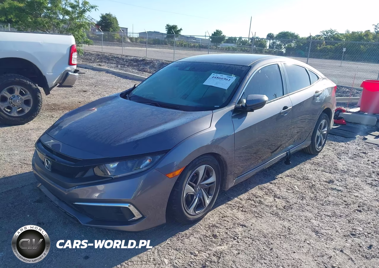 2020 Honda Civic Lx VIN:19XFC2F65LE213868 - 2
