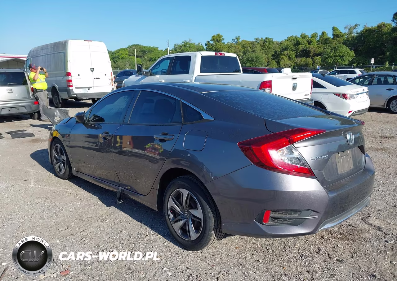 2020 Honda Civic Lx VIN:19XFC2F65LE213868 - 3