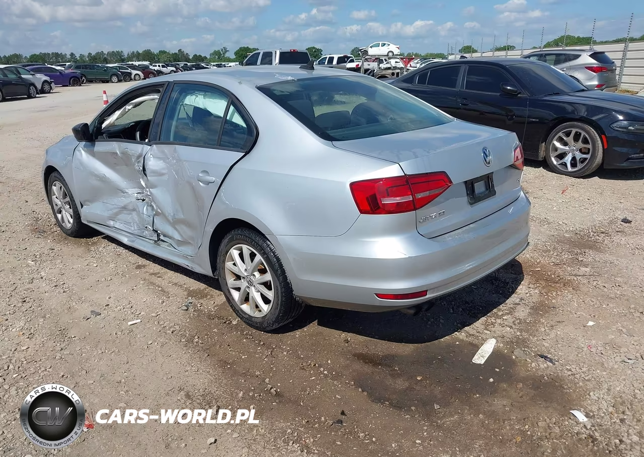 2015 Volkswagen Jetta 1.8T Se VIN:3VWD17AJ8FM282941 - 3