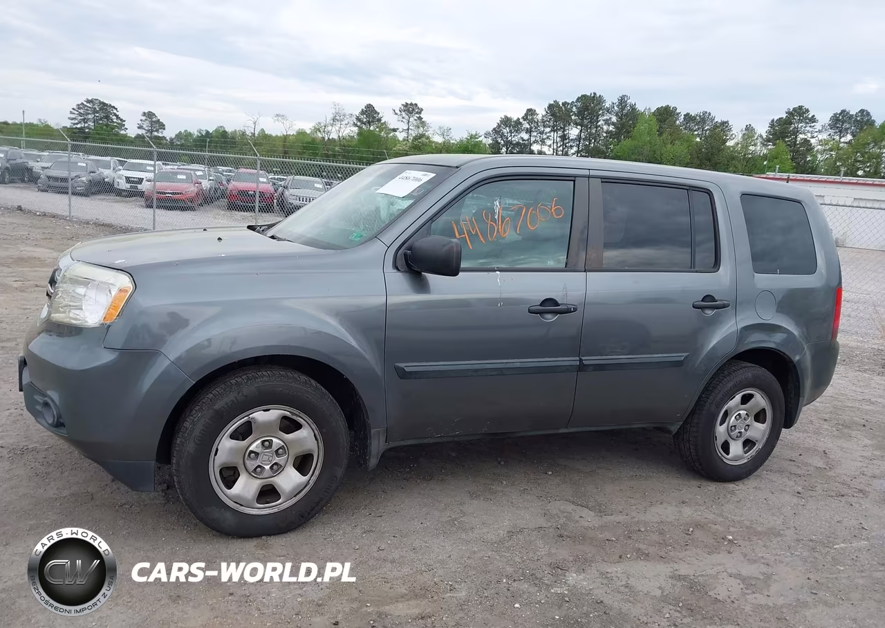 2012 Honda Pilot Lx VIN:5FNYF4H24CB005951 - 14