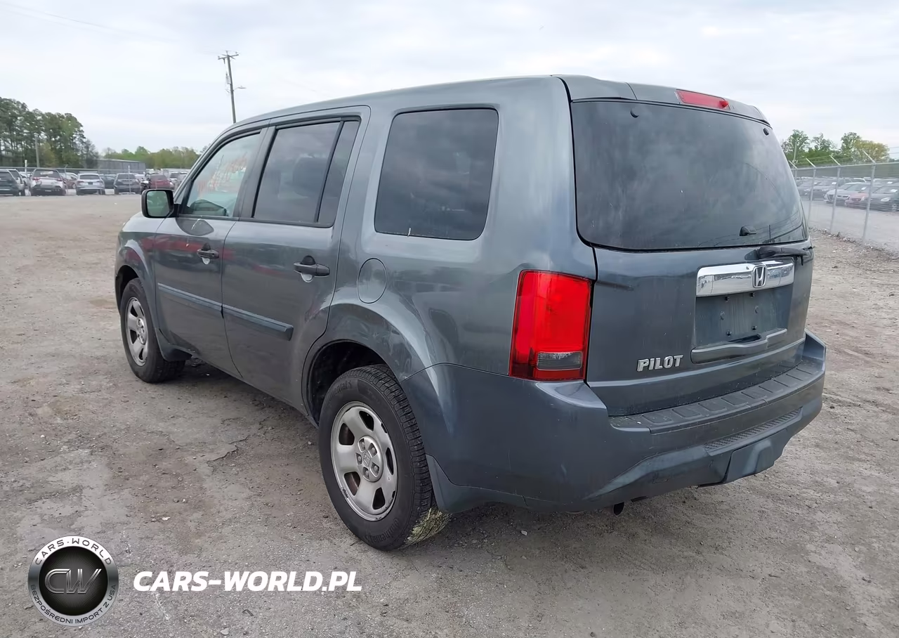 2012 Honda Pilot Lx VIN:5FNYF4H24CB005951 - 3