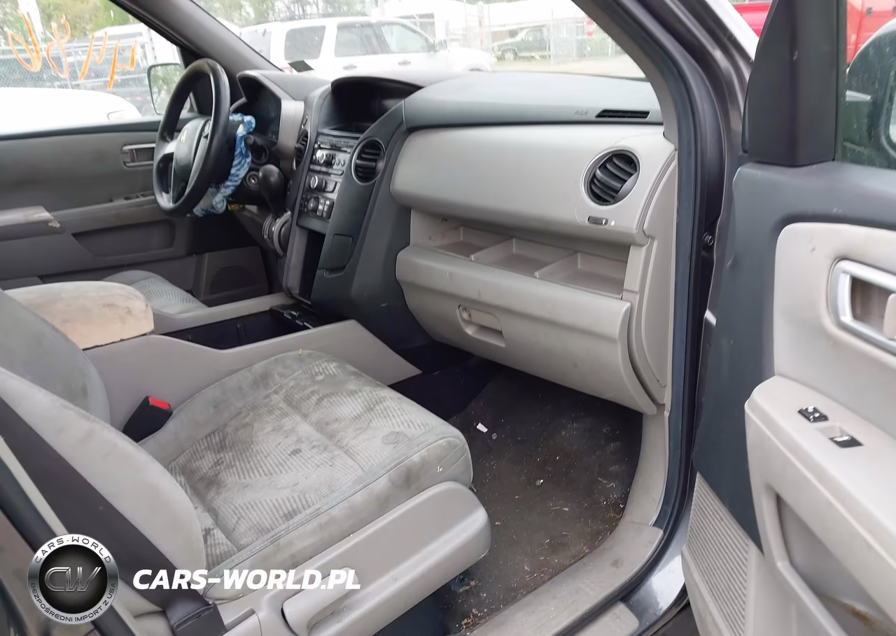 2012 Honda Pilot Lx VIN:5FNYF4H24CB005951 - 5