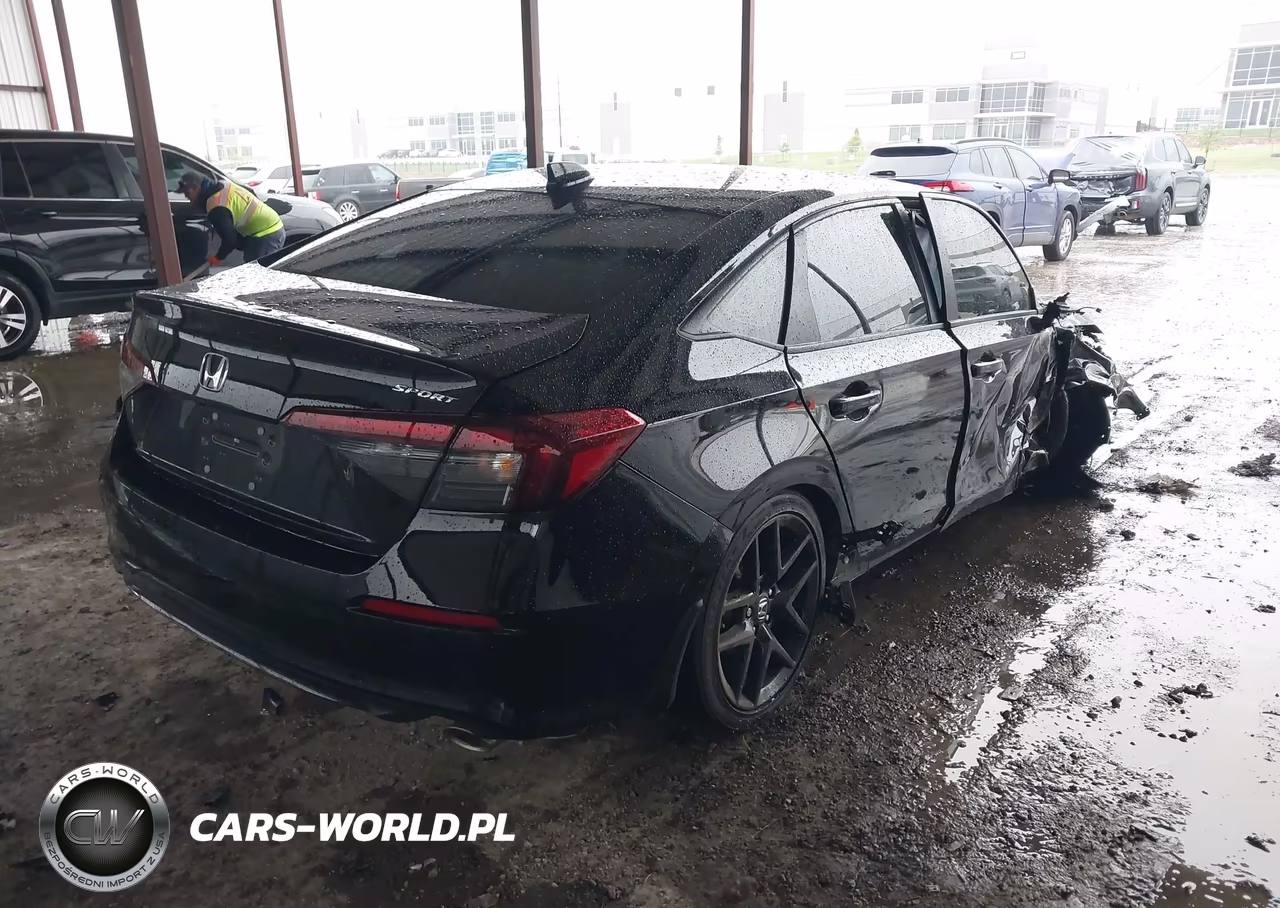 2025 Honda Civic Sport VIN:2HGFE2F50SH582319 - 4
