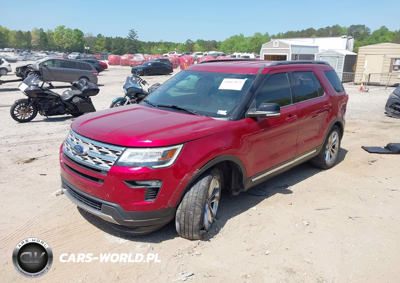 2018 Ford Explorer Xlt VIN:1FM5K7D85JGA66511 - 2