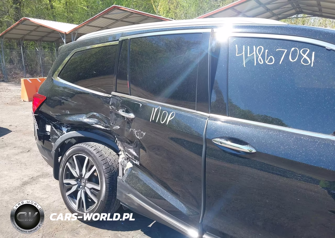 2020 Honda Pilot Awd Elite VIN:5FNYF6H04LB061687 - 6