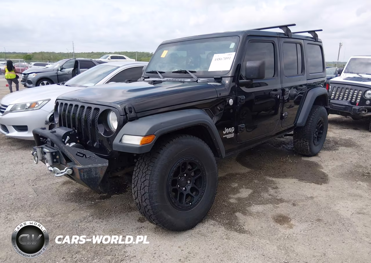 2019 Jeep Wrangler Unlimited Sport S 4X4 VIN:1C4HJXDN8KW524494 - 2