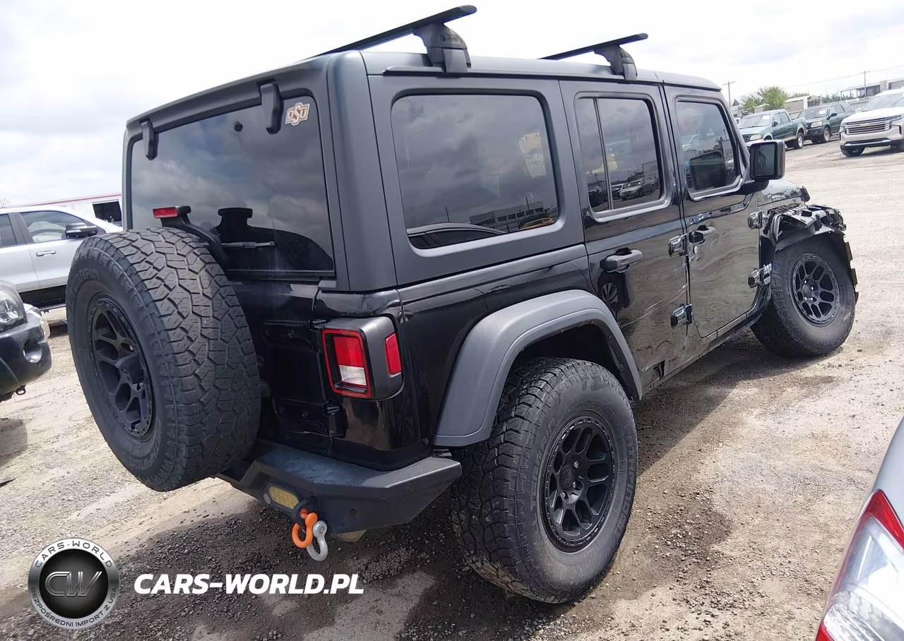 2019 Jeep Wrangler Unlimited Sport S 4X4 VIN:1C4HJXDN8KW524494 - 4